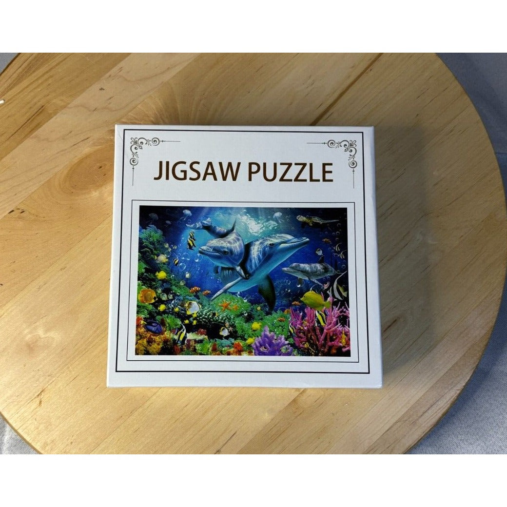 Jigsaw Puzzles 100 Pieces for Kids Youth Puzzle Beginner (Sea World)