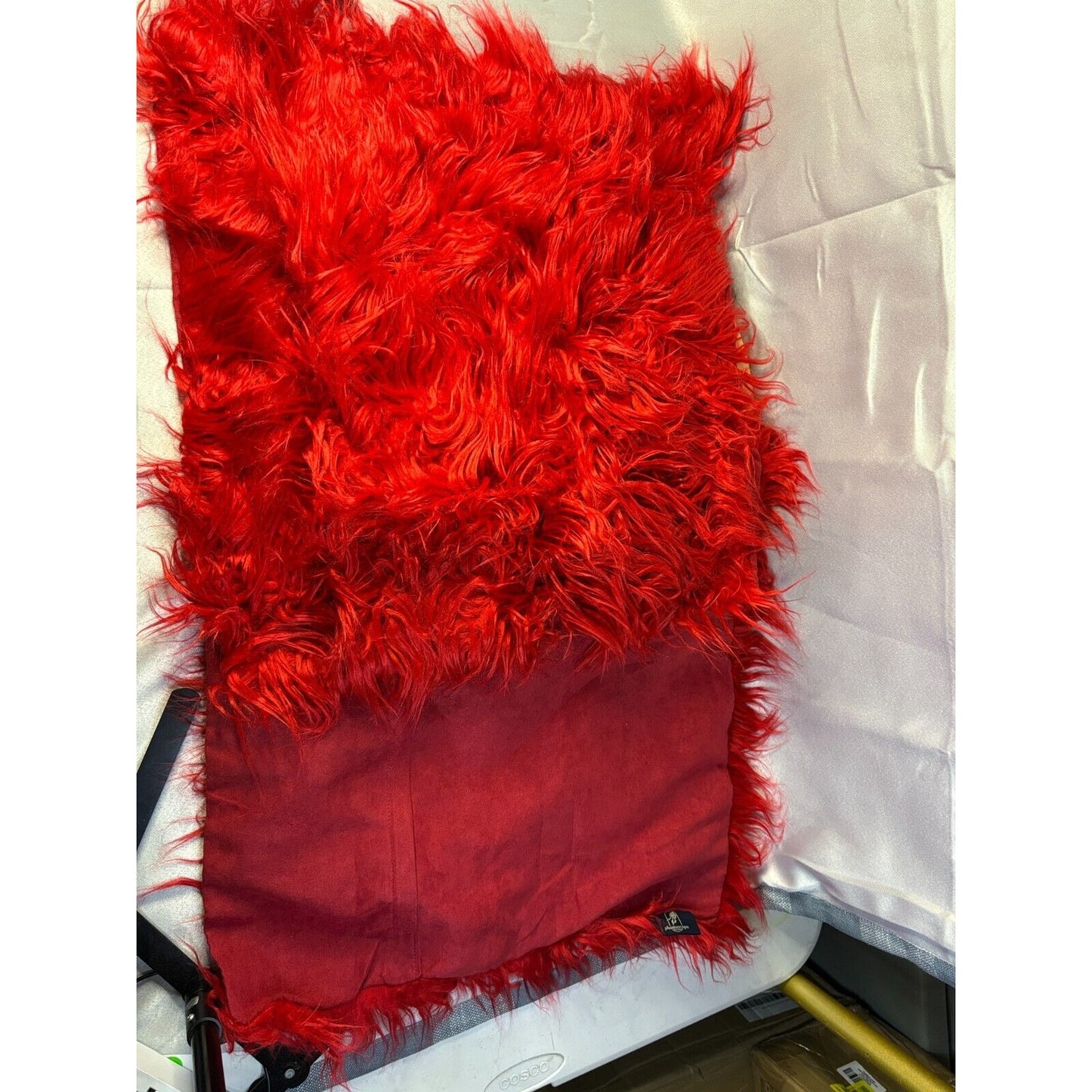 Pack of 2 Faux Fur Throw Pillow Covers Cushion Covers Luxury Soft 20x20in