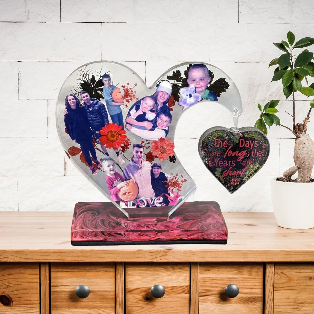Custom Heart Frame Gift