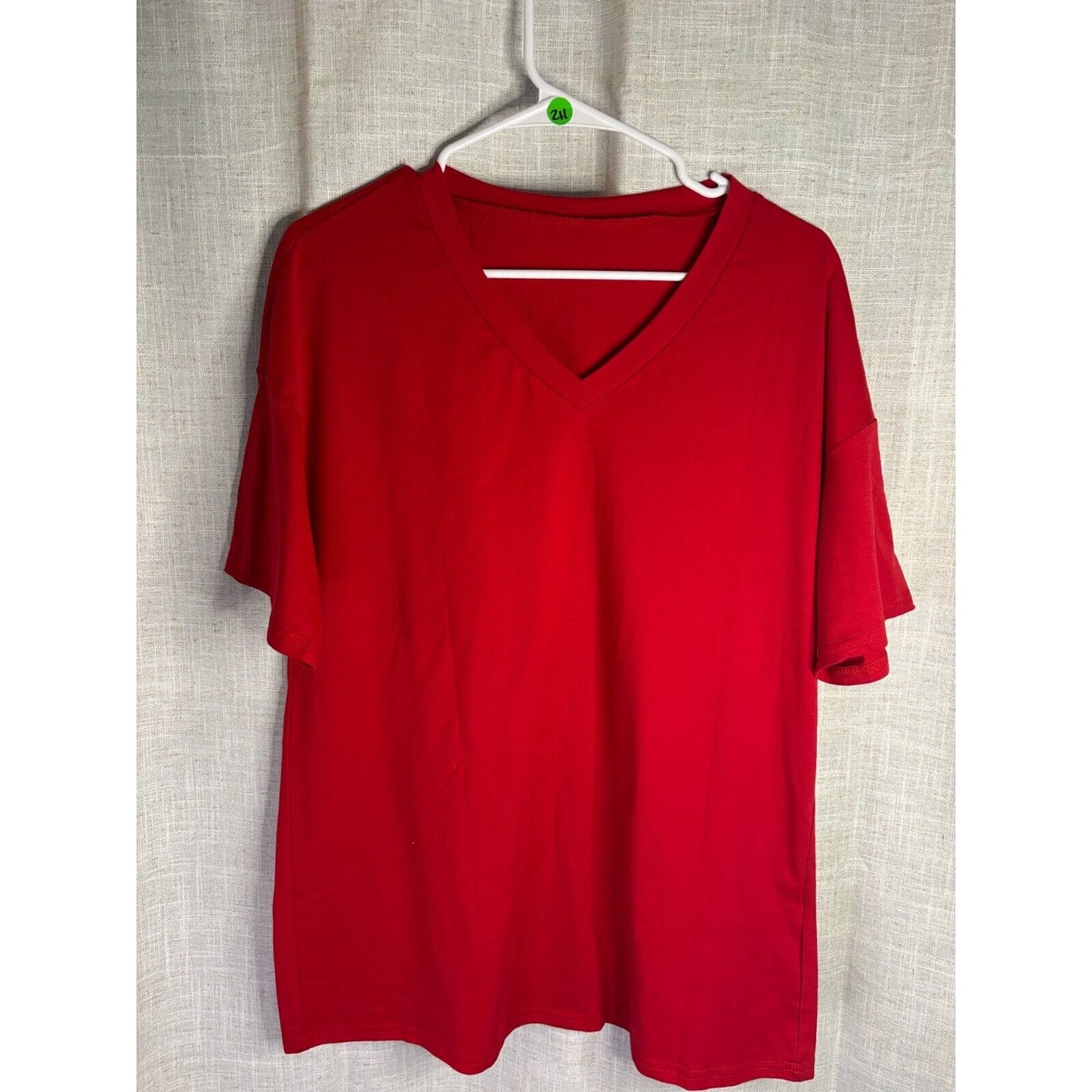 💋Women's oversize loose 1/2 sleeve fashion V-neck